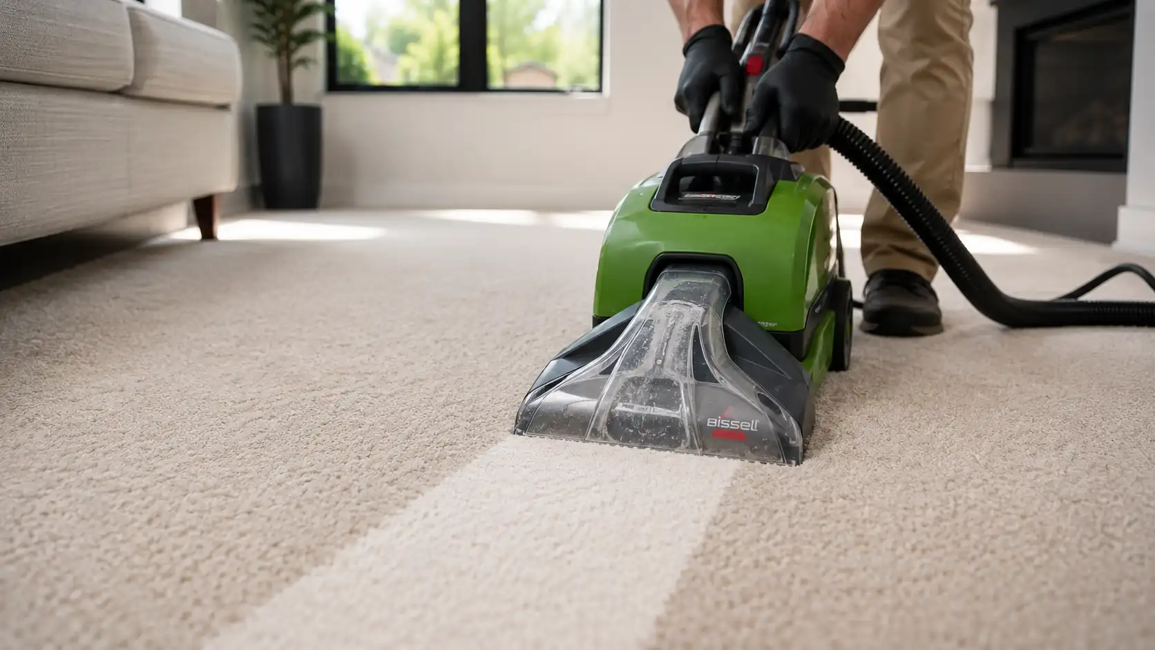 Professional carpet cleaning