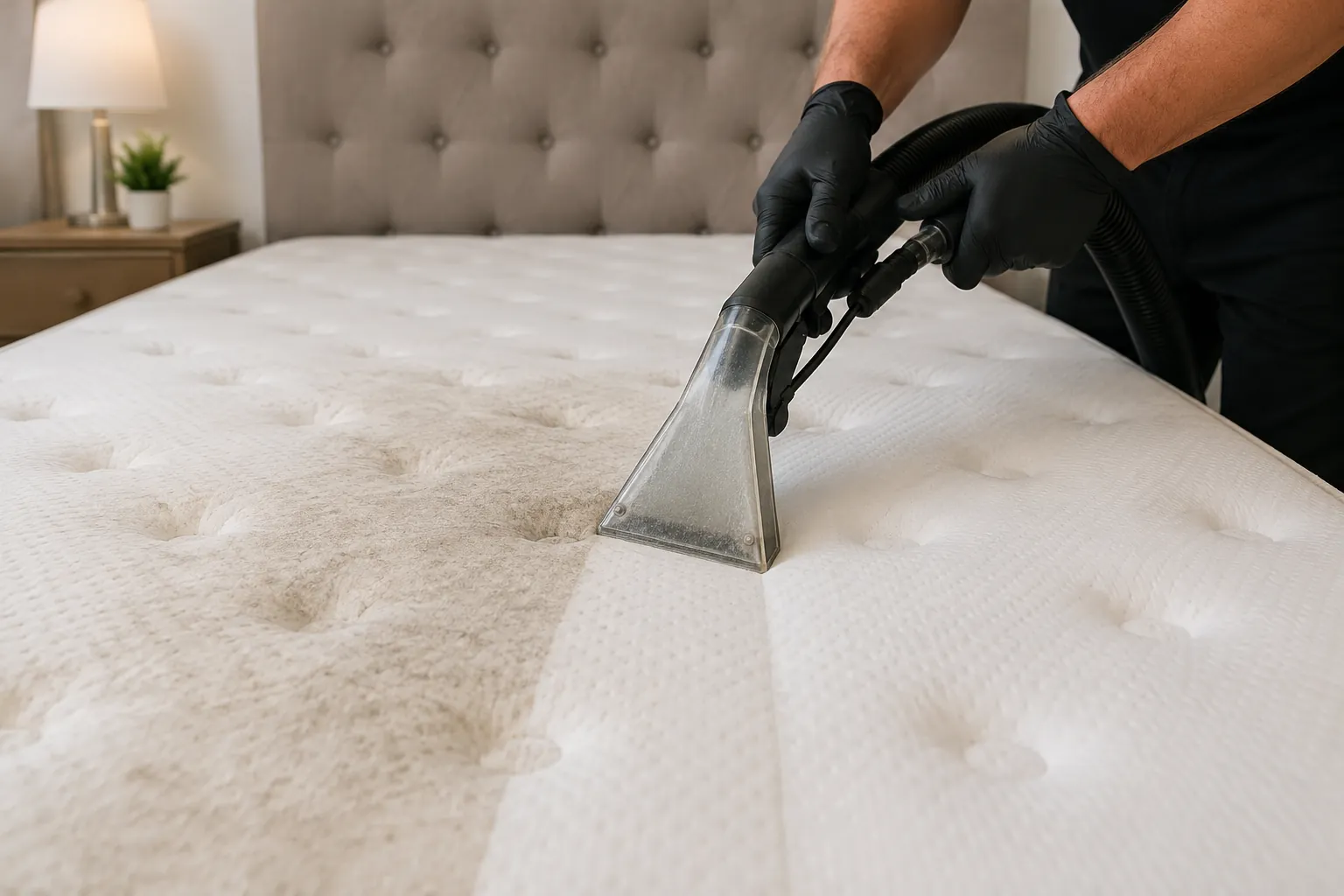Professional mattress cleaning