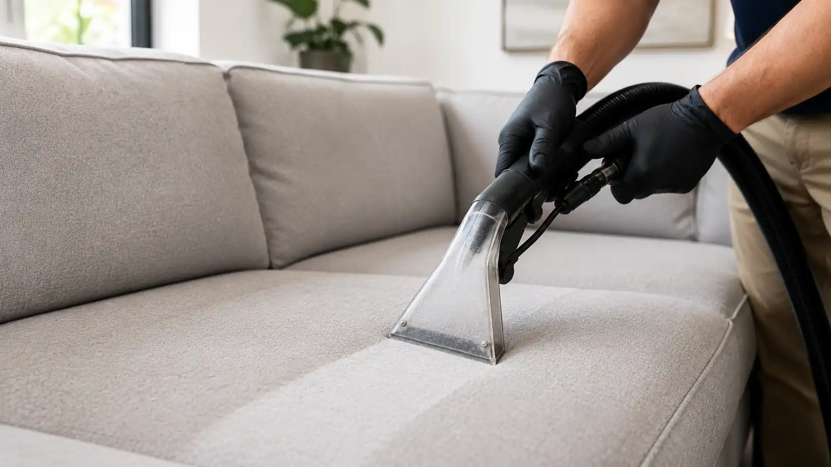 Professional sofa cleaning